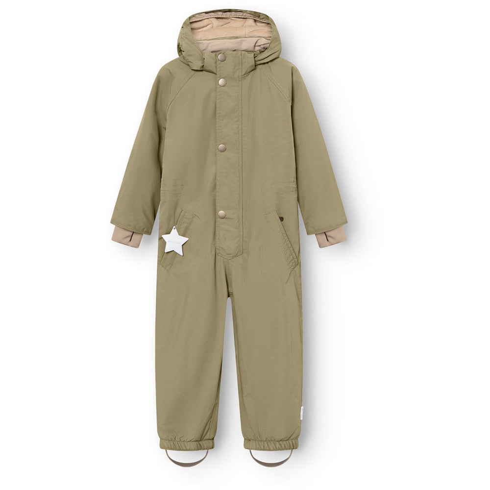 Køb Mini A ture Aloe Green Matwanni Fleece Lined Snowsuit. GRS