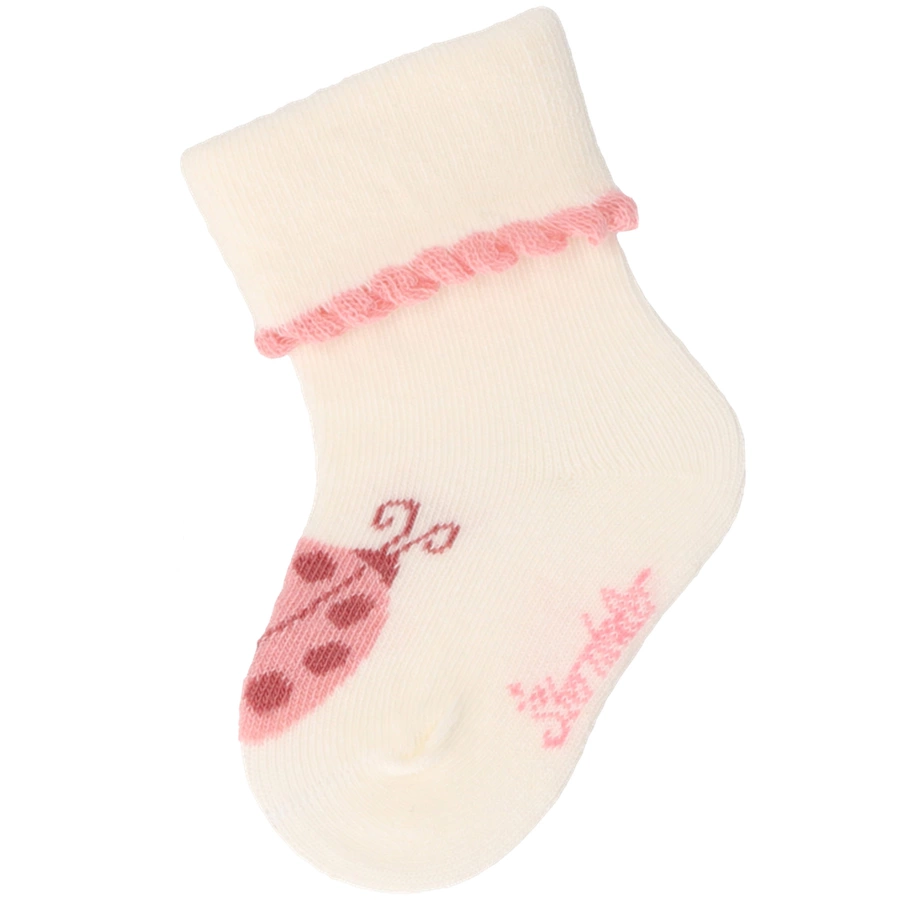 Sterntaler Baby-Söckchen 3er-Pack Maus steingrün