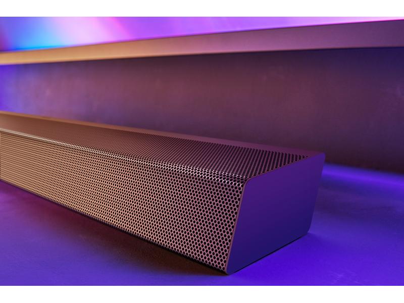 Philips Soundbar TAB8505/10 2.1 Kanal Soundbar mit kabellosem Subwoofer