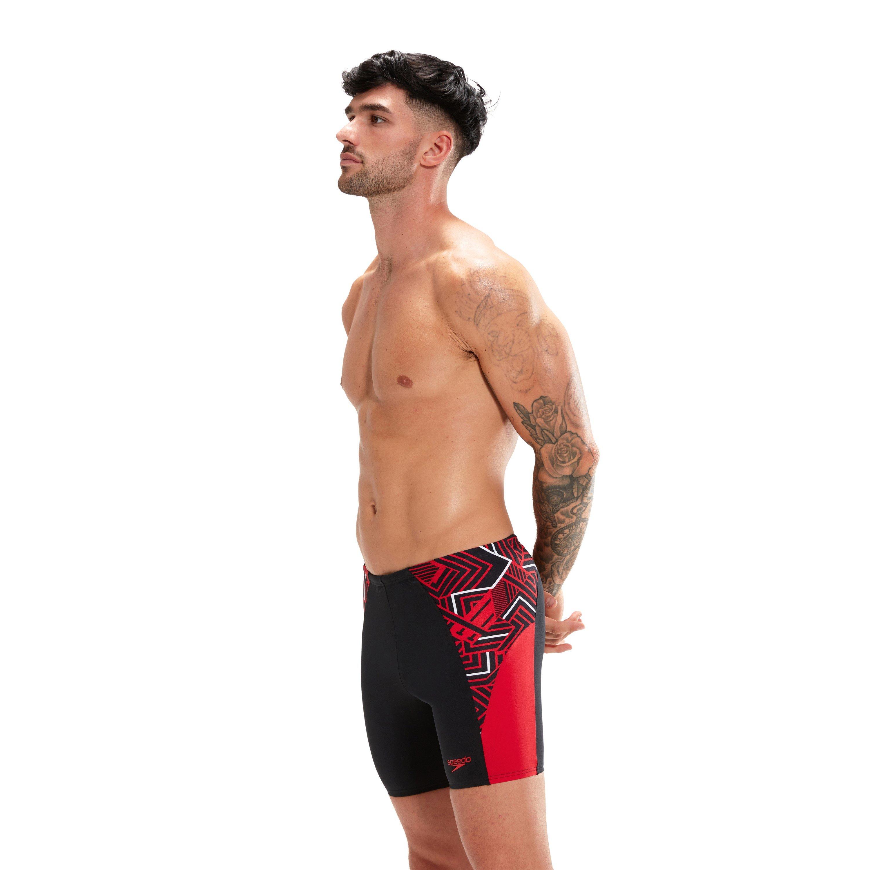 Speedo Splice Mid Jammer Shorts Mens