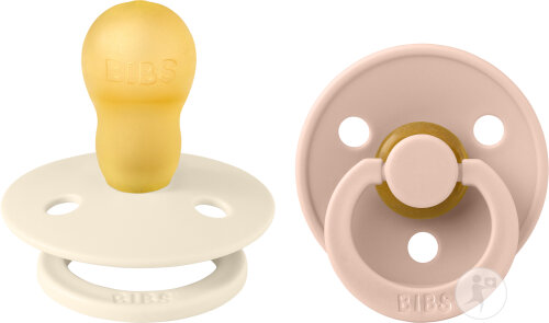 Bibs 3 Sucette Duo Ivory/Blush 2 Pièces
