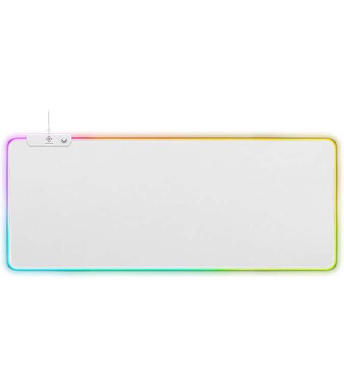 DELTACO Mausmatte GAM-079 XL Weiss Gaming Mousepad