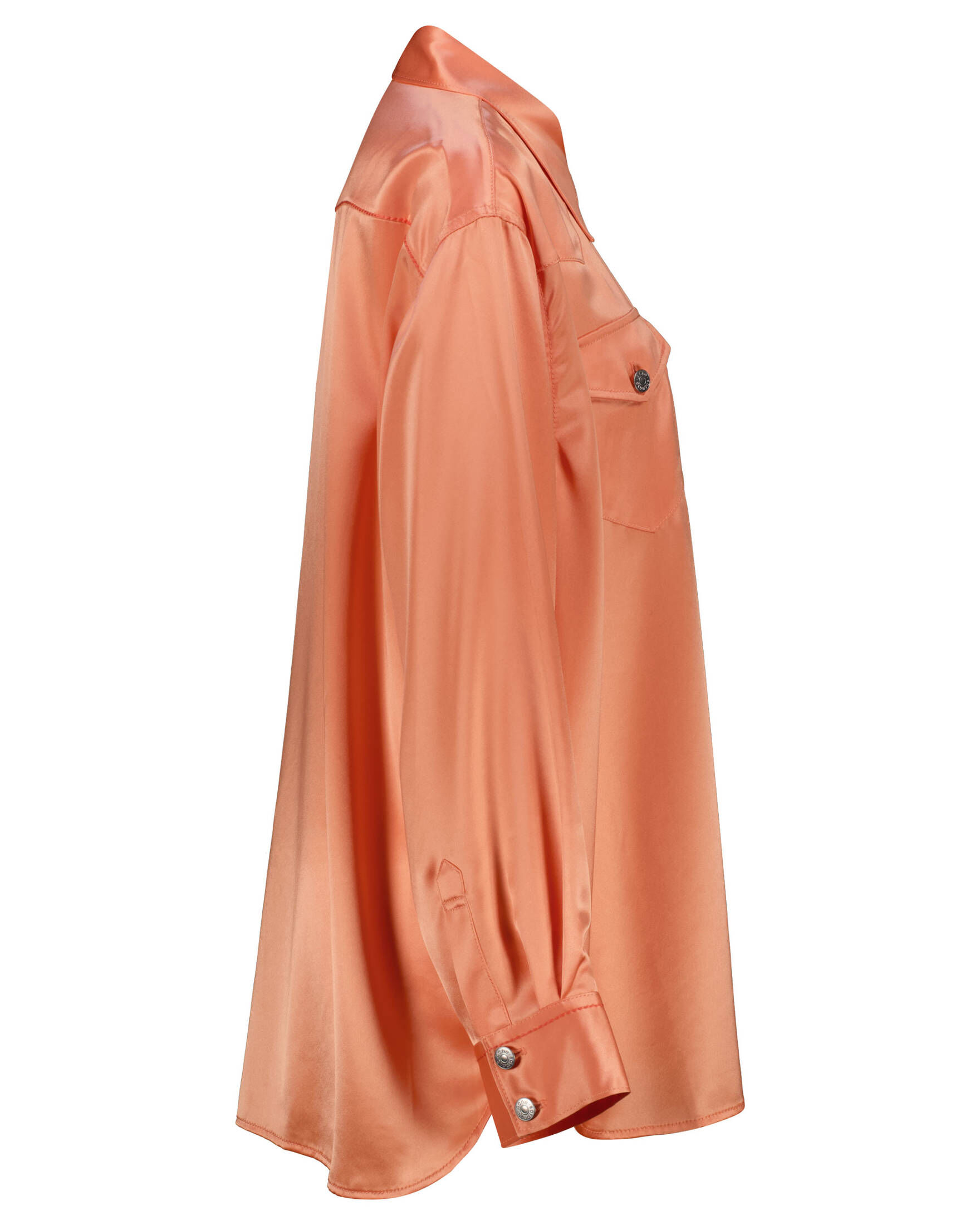 Acne Studios| Damen Satinbluse Langarm