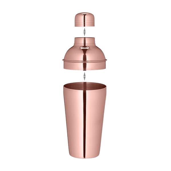 cocktail shaker sett i 5 deler