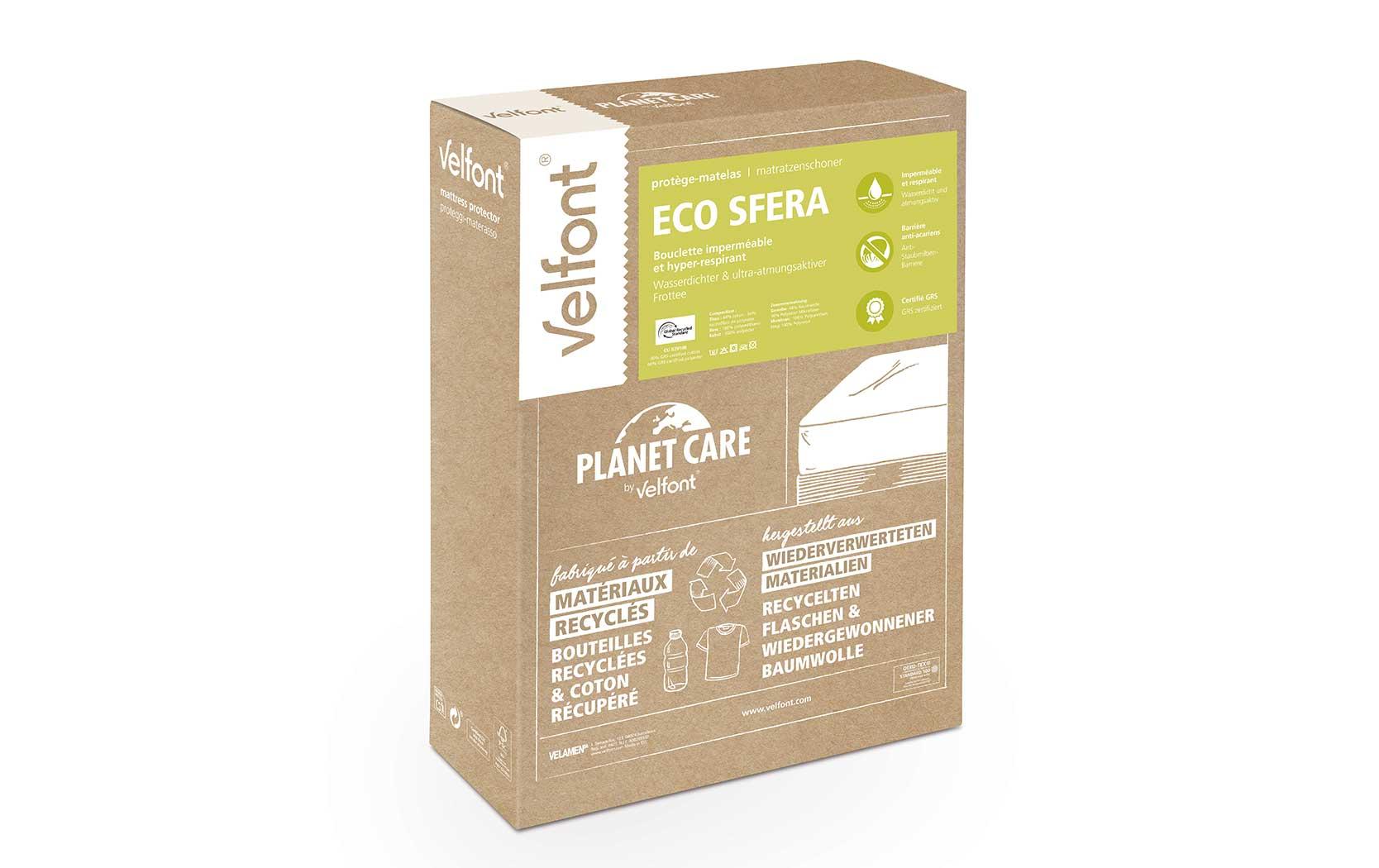 Fixmolton Eco Sfera 90 x 200 cm, WeissAtmungsaktiver Frottee- Matratzenschoner