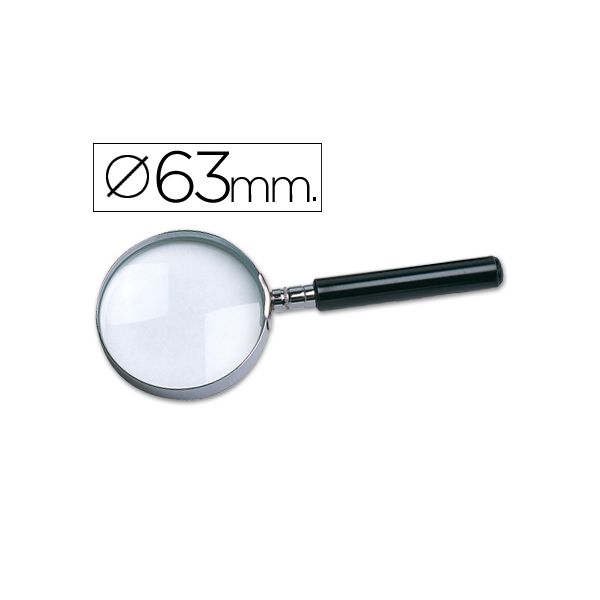 Liderpapel Lupa de Vidro Aro Metalico - WW02