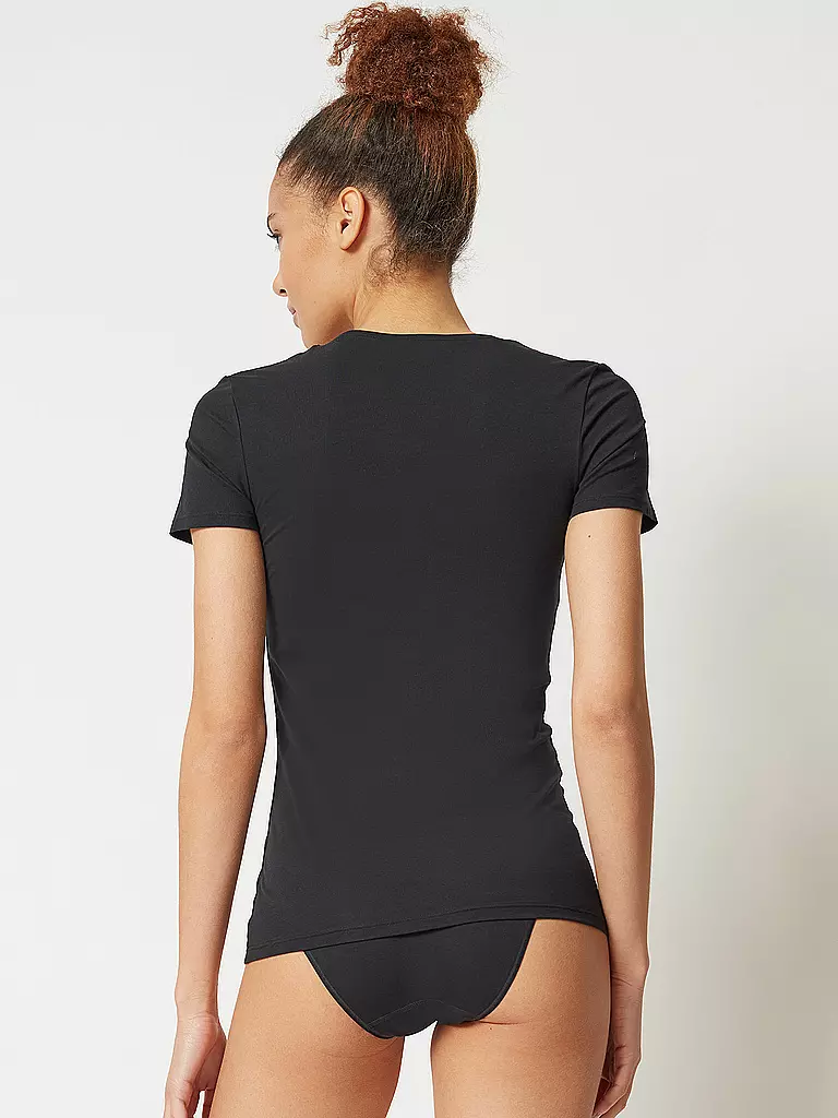 SKINY T-Shirt COTTON ESSENTIALS schwarz