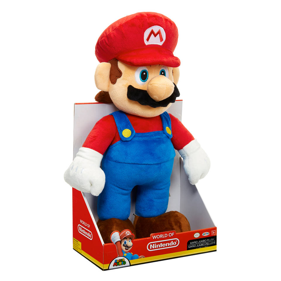 Nintendo Super Mario knuffelpop Mario - 50 cm