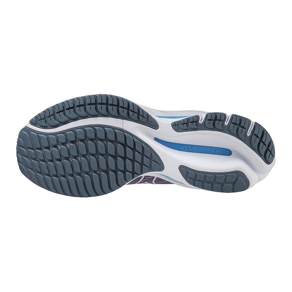 Mizuno WAVE RIDER 26 - Chaussures running Femme wisteria/white/china blue