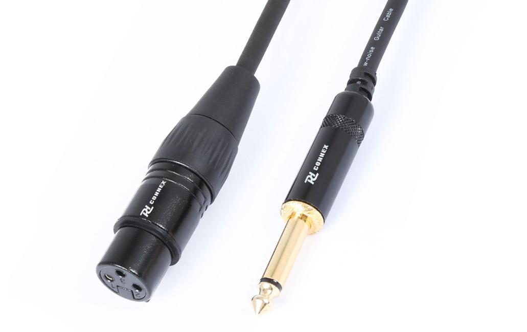 CX135 XLR 3 Pole, female - Klinke 6.3 mm, male 0.15 mCX135 XLR 3 Pole, female – Klinke 6.3mm, male