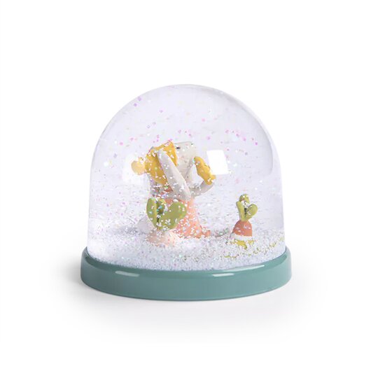 Trois petits lapins Boule à neige   de               Moulin Roty