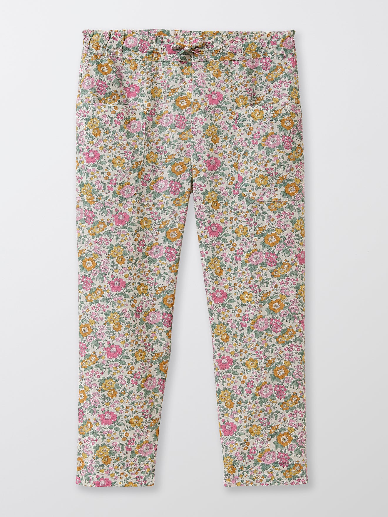 Pantalon en tissu Liberty Claire Rich Fille