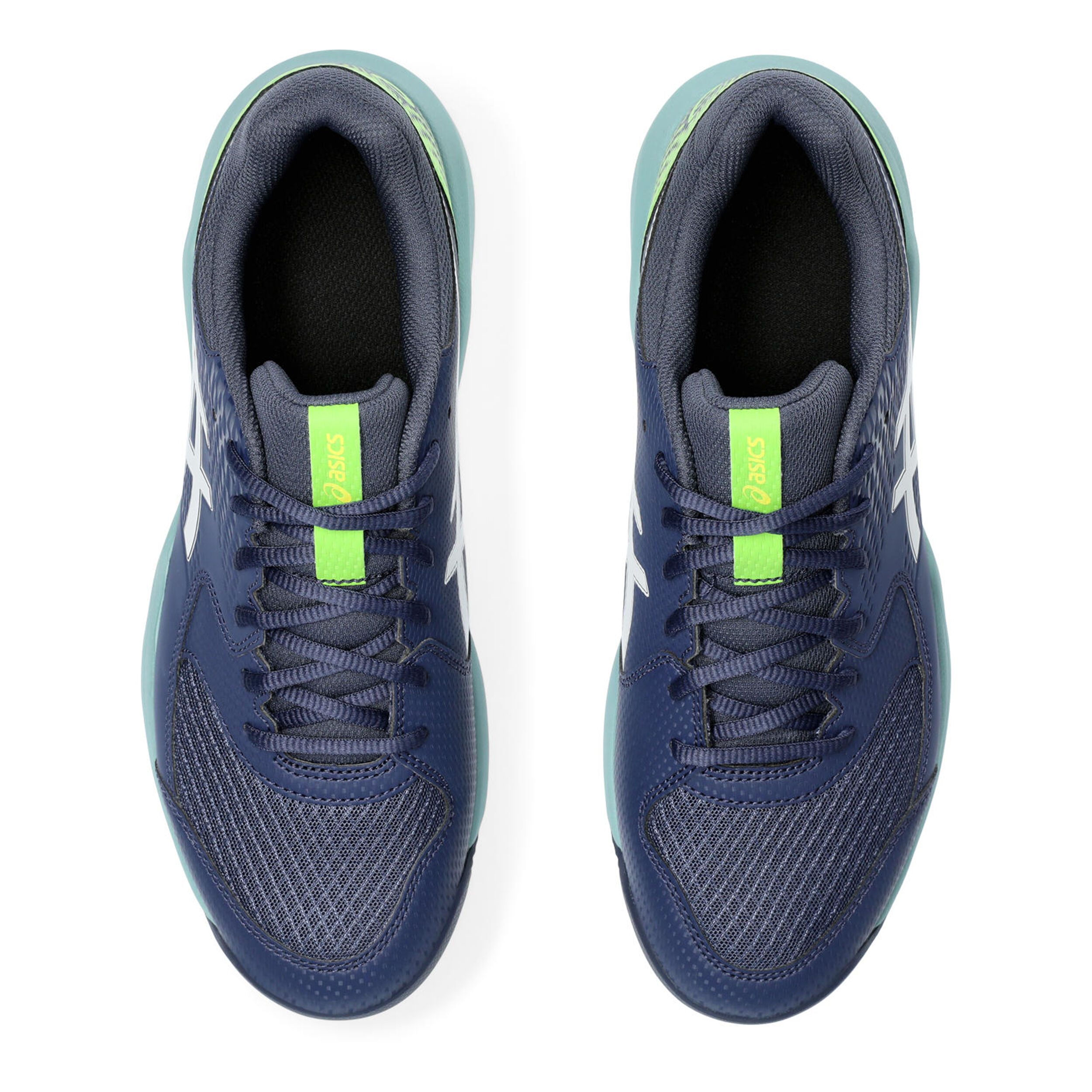 ASICS Gel-Dedicate 8 Chaussures Padel Hommes - Bleu Foncé , Blanc