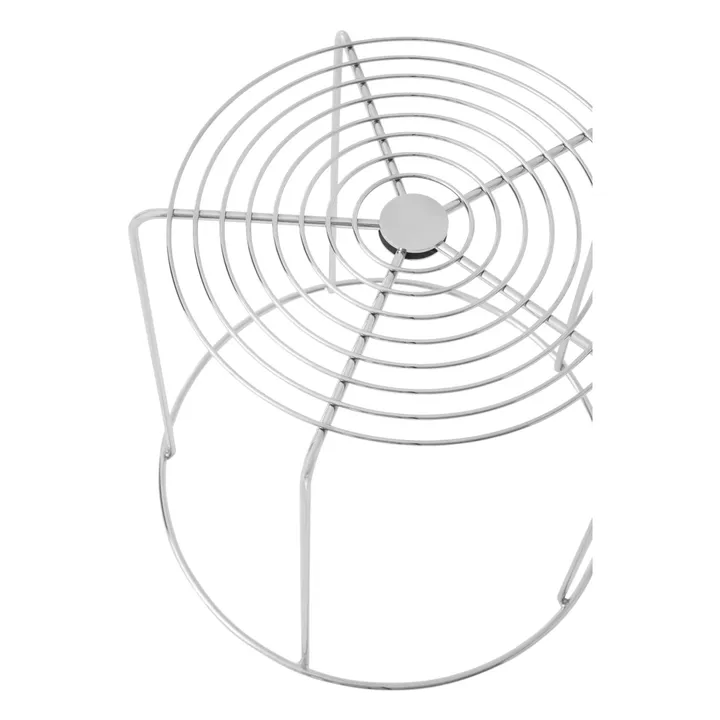 & Tradition Tabouret Wire VP11, Verner Panton | Argenté