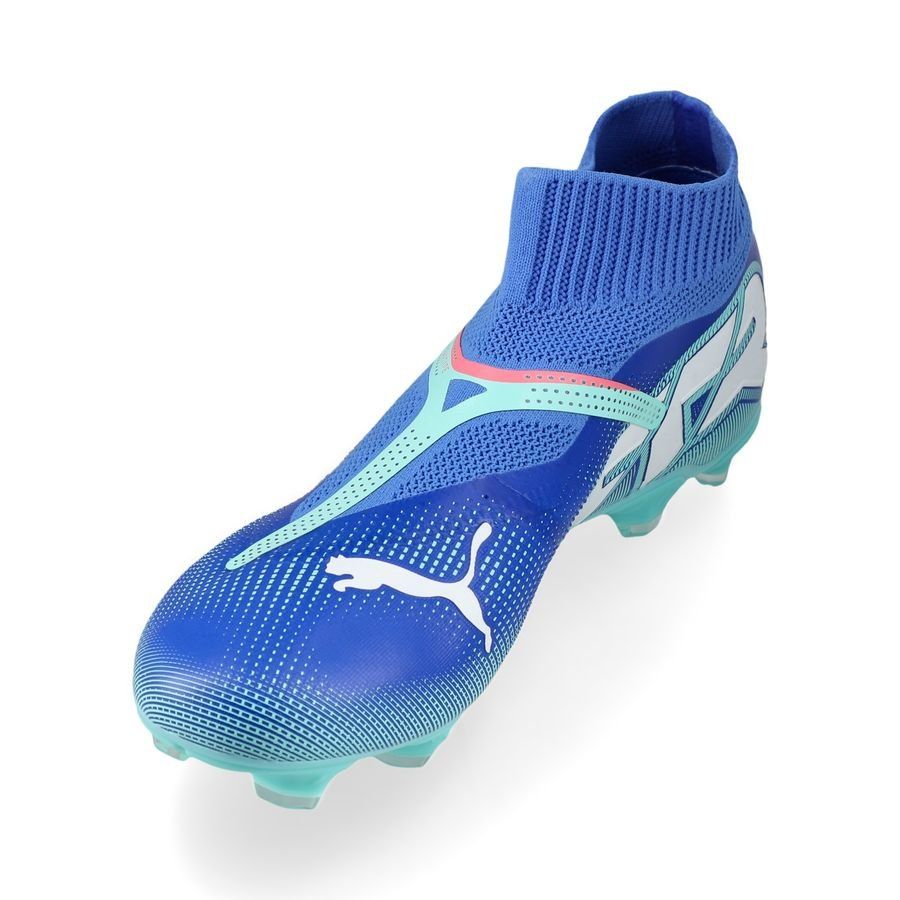PUMA Future 7 Match   Laceless FG/AG Formula - Bleu/Blanc/Bleu