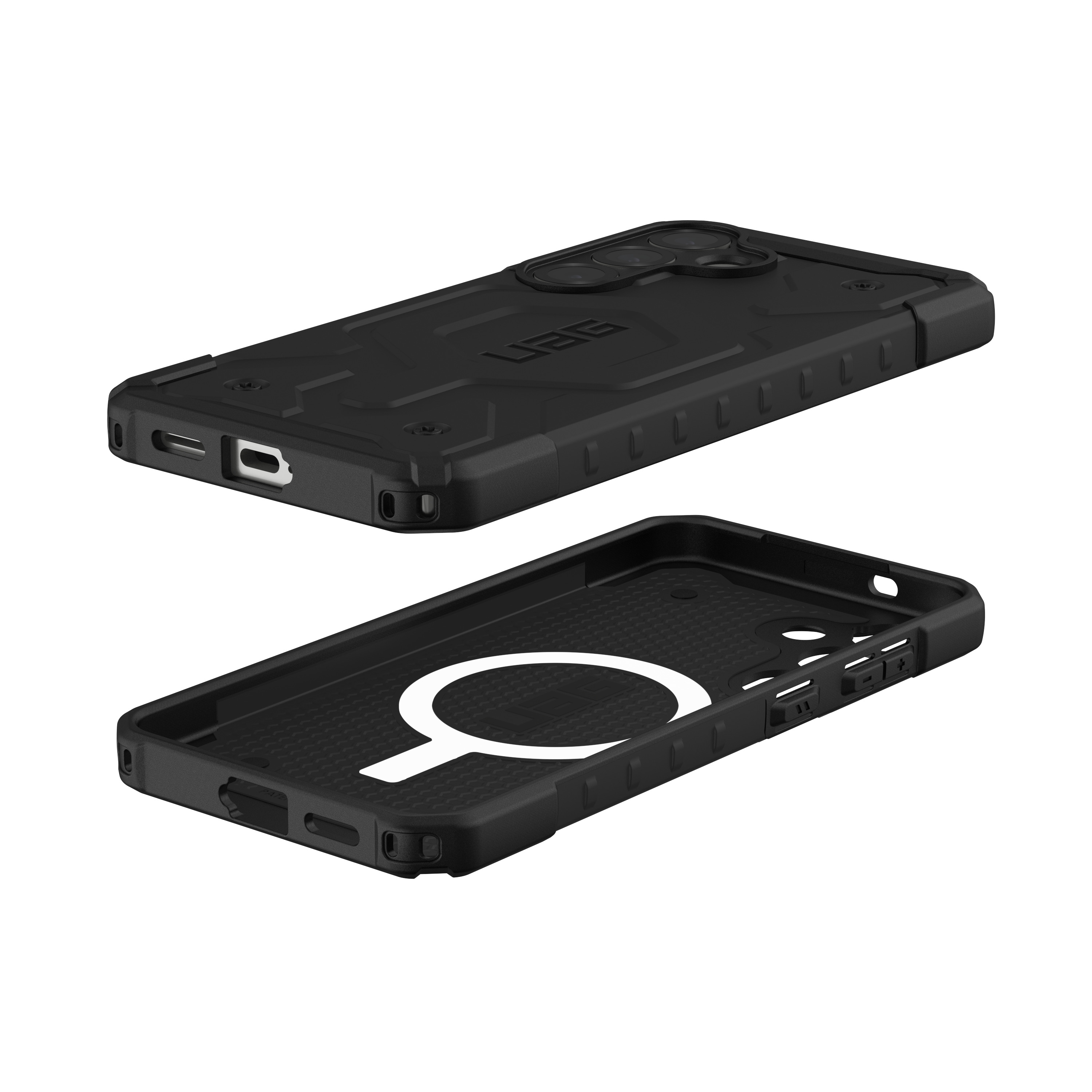 Samsung Galaxy S25  Plus Schutzhülle Pathfinder MagSafe-Modul (214477114040) - Schwarz