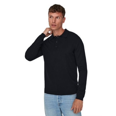 Polo à manches longues homme Onswyler Life Knit ONLY AND SONS