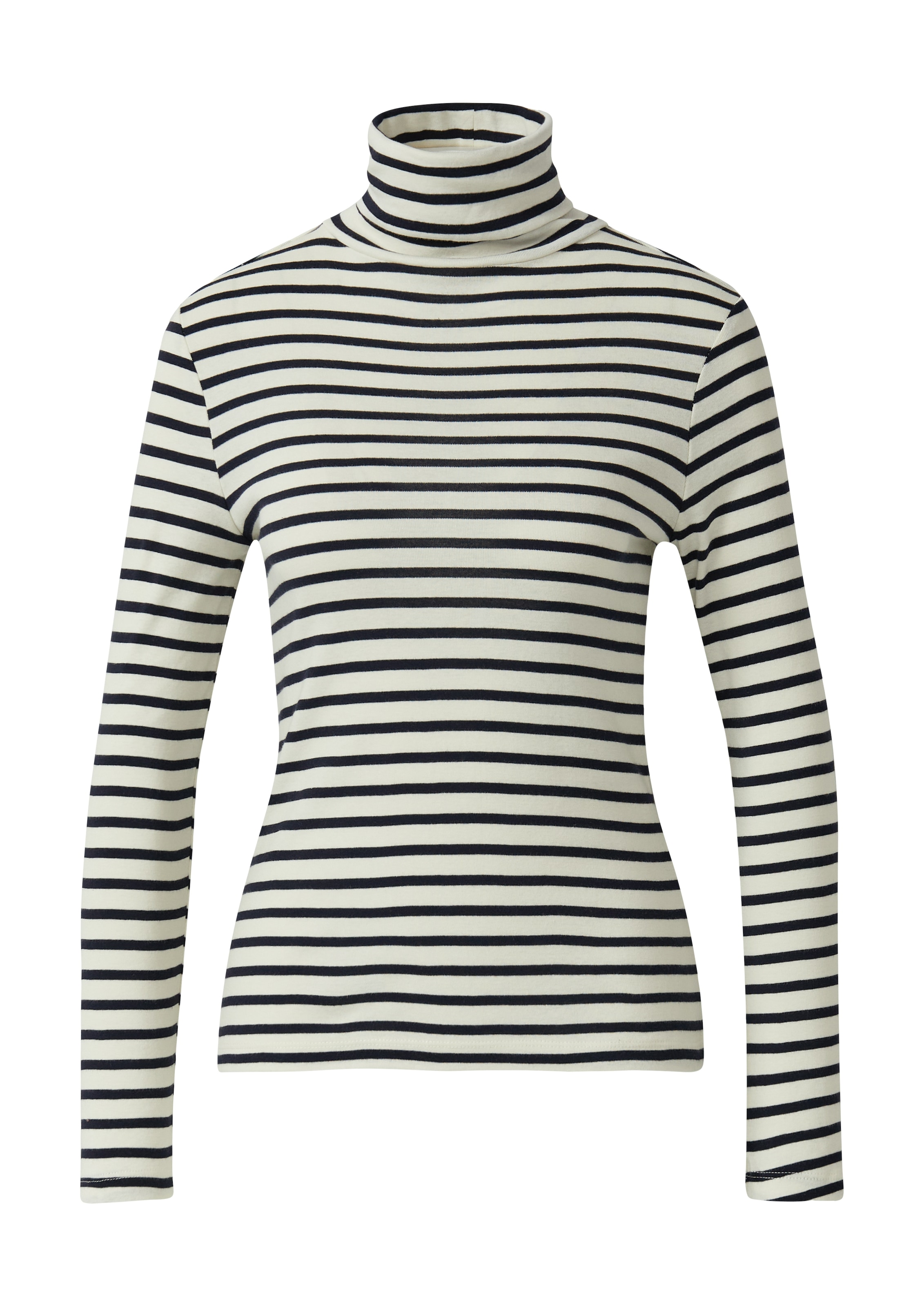 s.Oliver Rollkragenshirt , mit Streifen Muster
