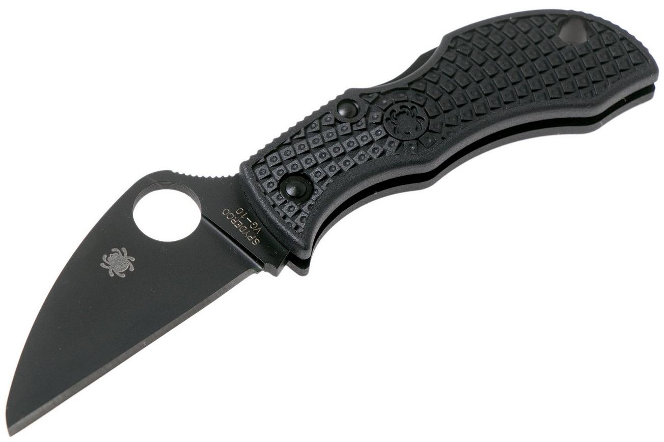 Spyderco Manbug Wharncliffe Black MBKWPBK zakmes