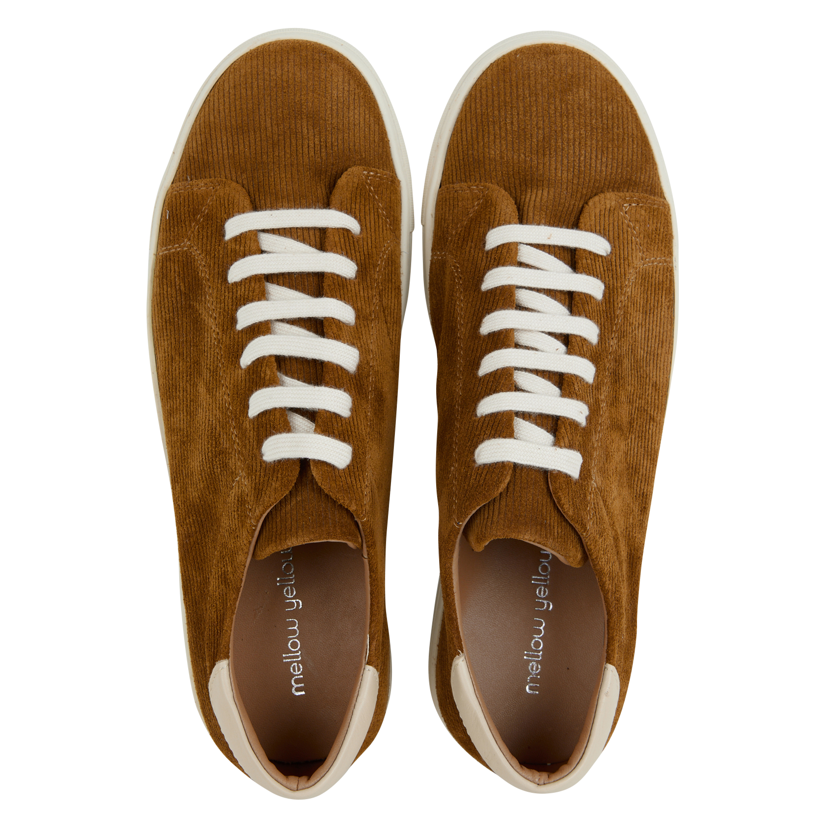SUZETTE - Baskets basses en cuir | Marron