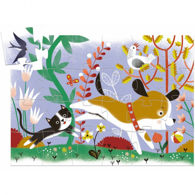 Puzzle : 24 pièces - Firmin petit chien