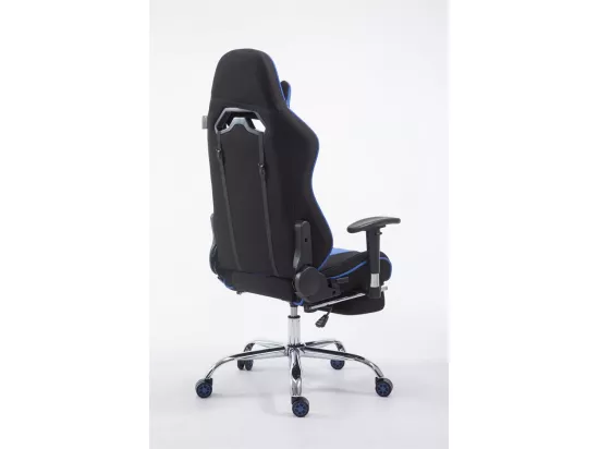 Chaise de bureau - Tissu - Noir / Bleu - Limit