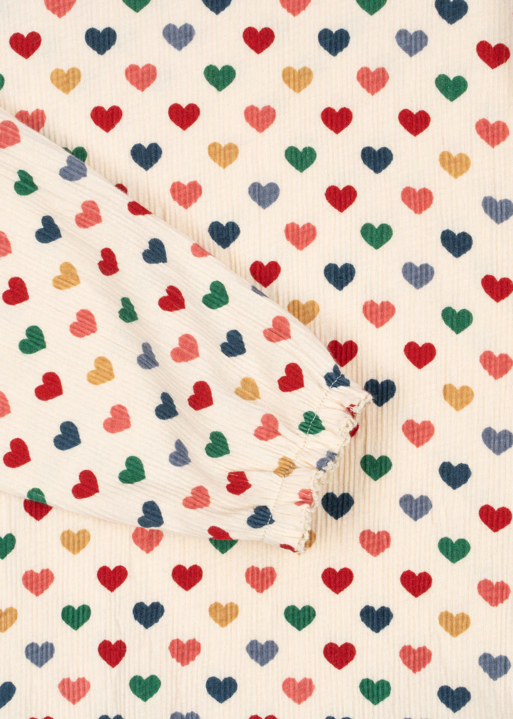 Chleo bluse - coeur coloré - 12M