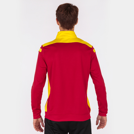 Moletom Joma Championship VI Vermelho e Amarelo