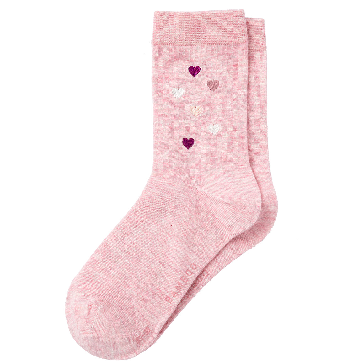 Gina Benotti 1 Paar Damen Socken mit Viskose rosa