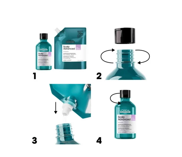 L'Oréal Professionnel Scalp Advanced Anti-Discomfort Shampoo Refill