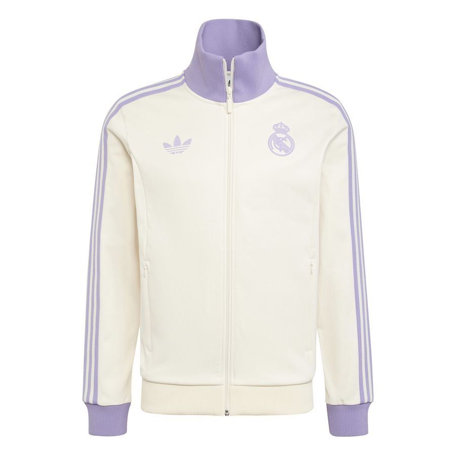 Real Madrid Haut d'Entraînement OG Beckenbauer - Blanc/Magic Lilac