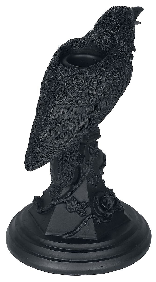 Bougeoir Black Raven | Alchemy England Bougeoire