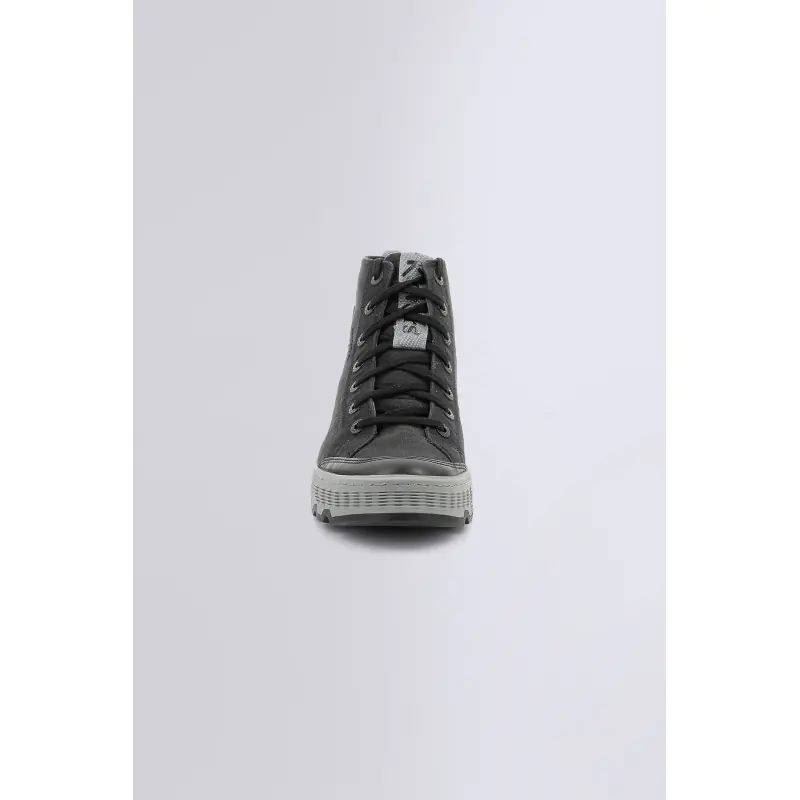 KICK WAY NOIR SNEAKERS HAUTES Textile Homme