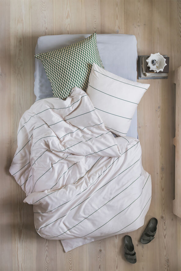 Mette Ditmer ALIGN bed set Pine green , sand