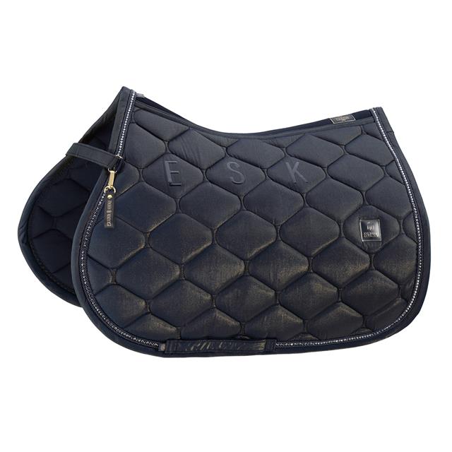 Zadeldek Eskadron Heritage Glam Crystal Veelzijdigheid Donkerblauw