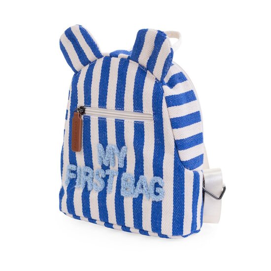 Sac à dos My First Bag   Rayures Bleu        de               Childhome
