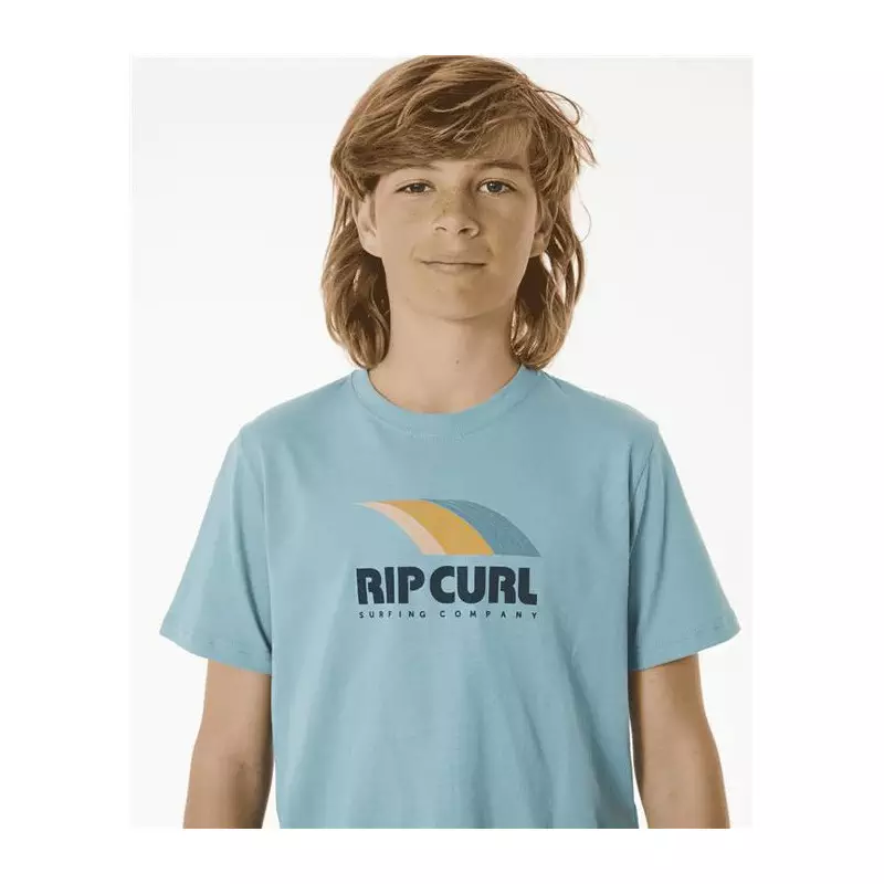 Teeshirt junior RIPCURL Surf Revival Tee-Boy Dusty Blue