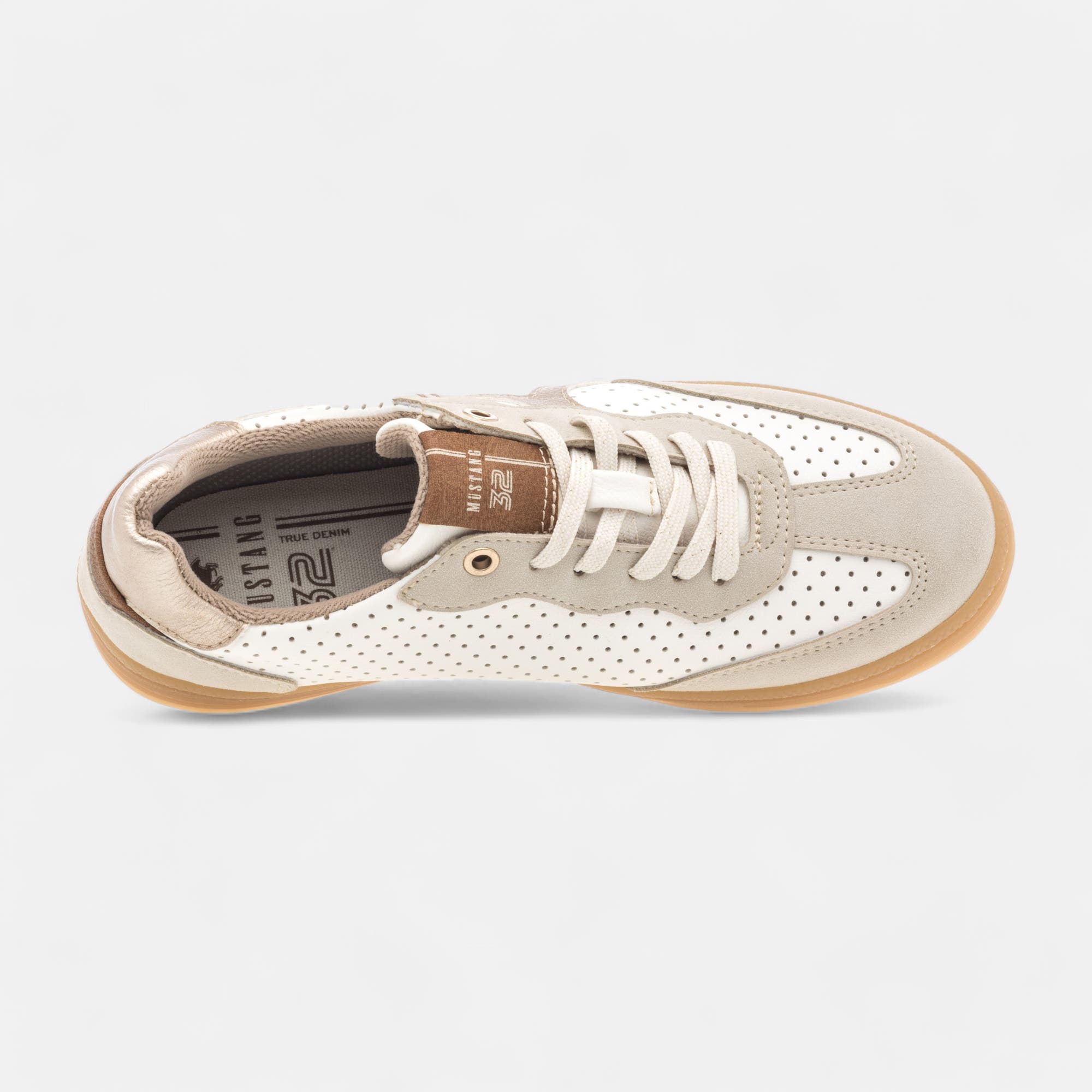 Baskets basses Femme beige