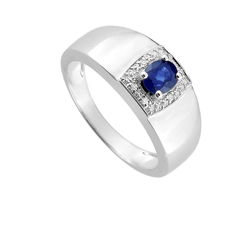 Bague femme - Saphir - Or 18 Carats