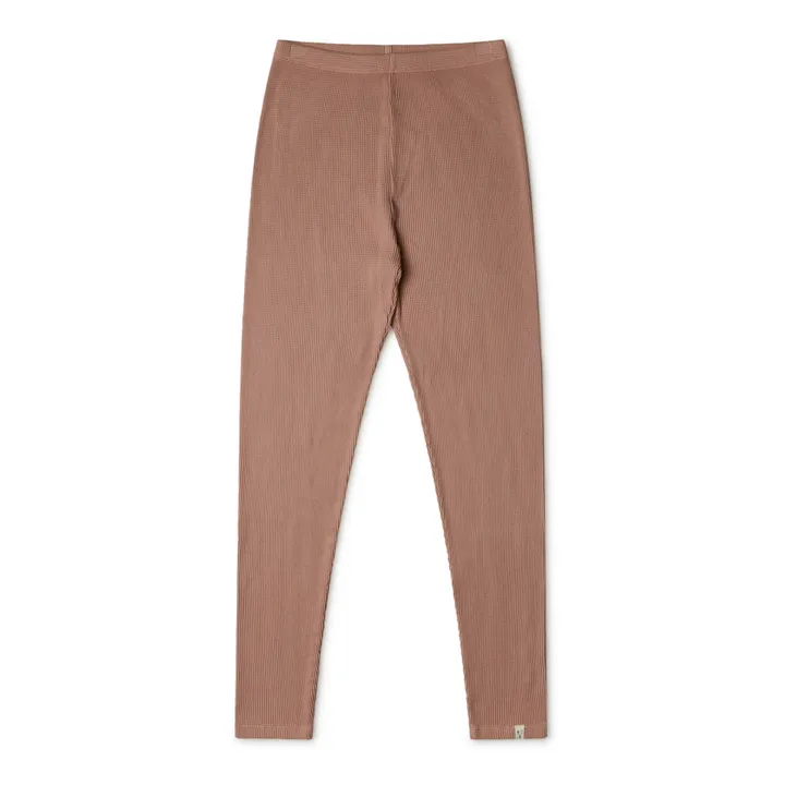 Matona Legging Côtelé Coton Bio - Collection Femme  | Terracotta