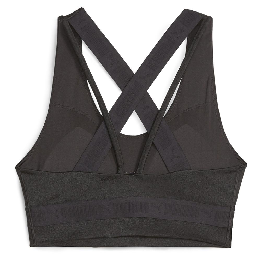 Puma Brassière Noire Femme Puma Mid