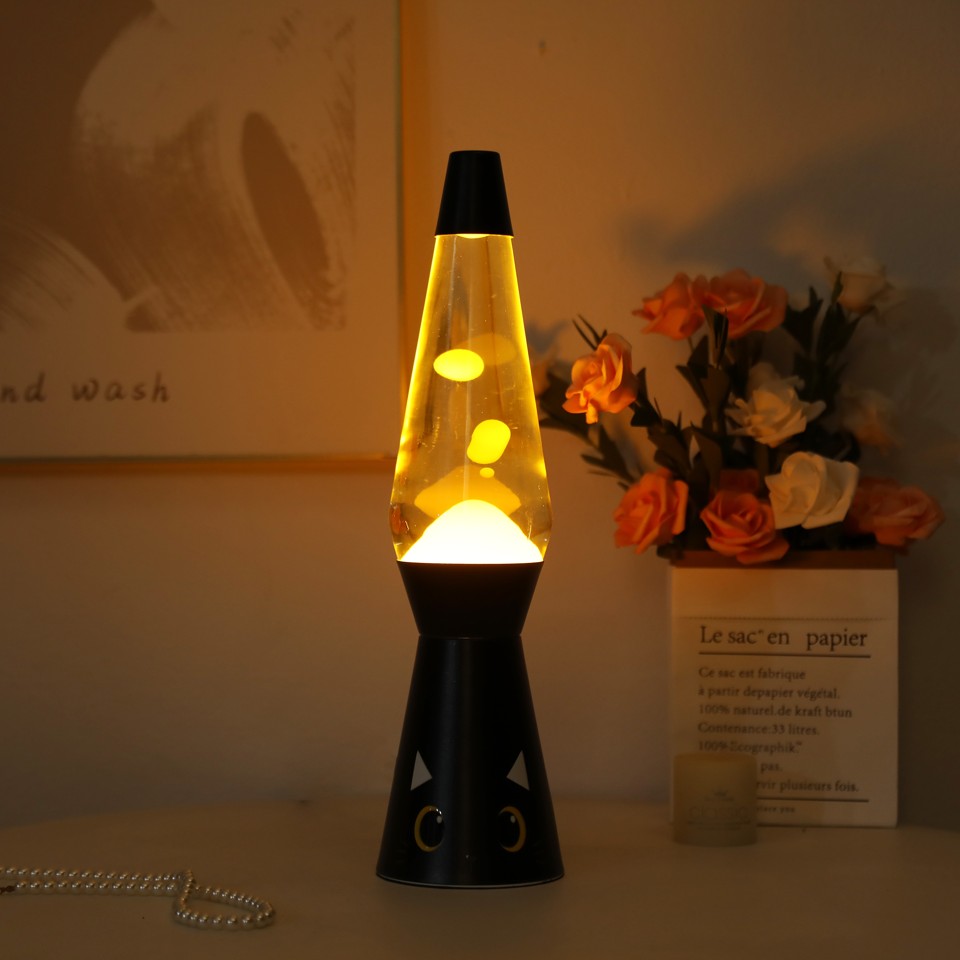 iTotal - Lava Lampe 36 cm - Black Cat
