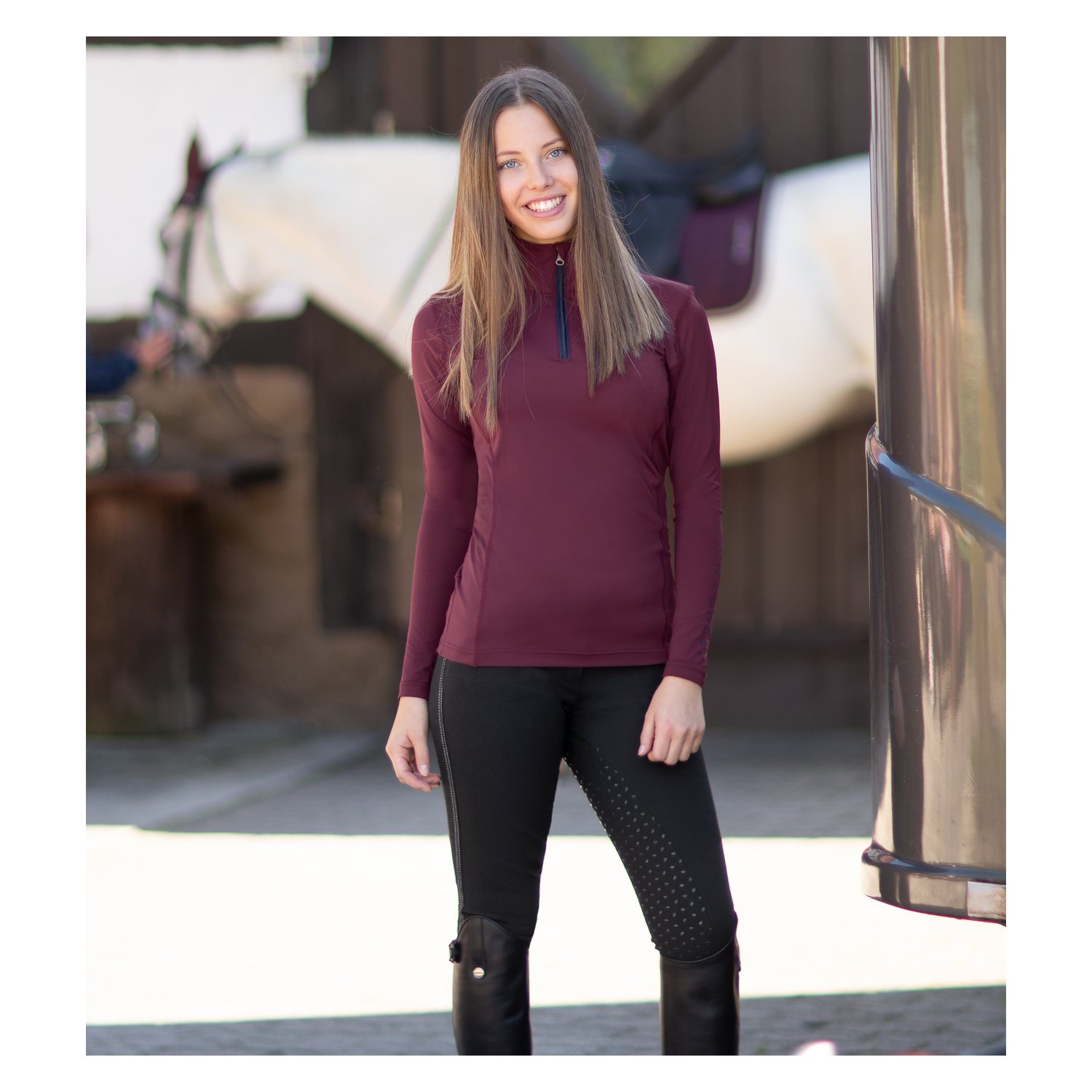 black forest Reithose  - schwarz
