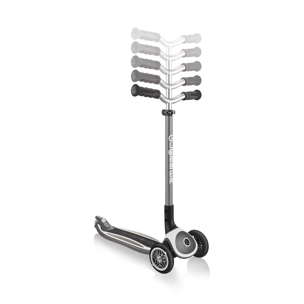Globber Master Scooter weiß grau