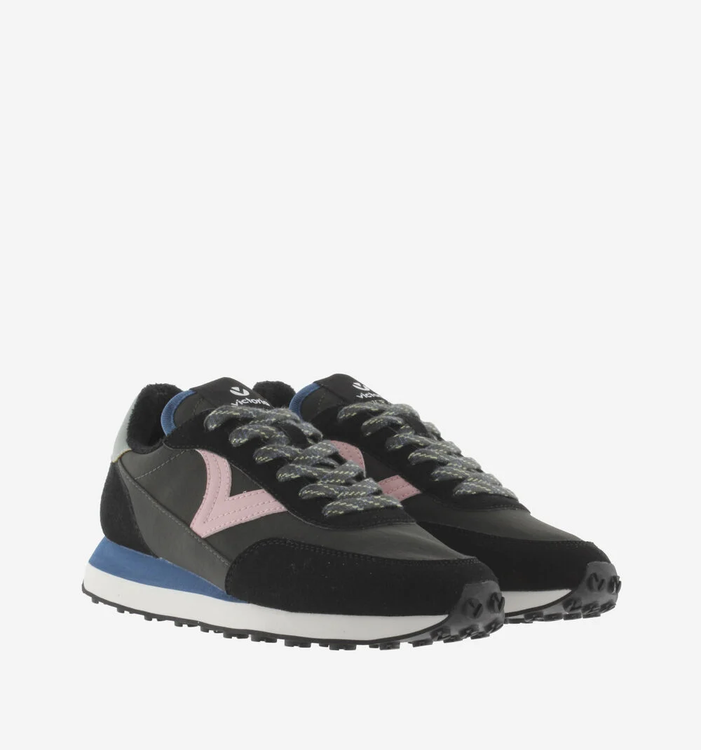 ASTRO COLOURED NYLON SNEAKERNEGRO