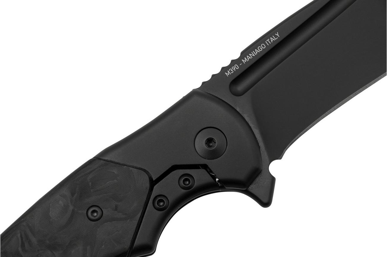 Fox 40 Years Anniversary Knife FX-F2017, M390, Titanium Marble Carbonfiber zakmes