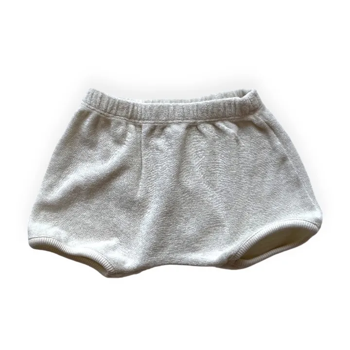 GOLD, Olalala Short Soy Eponge Coton Bio | Gris clair
