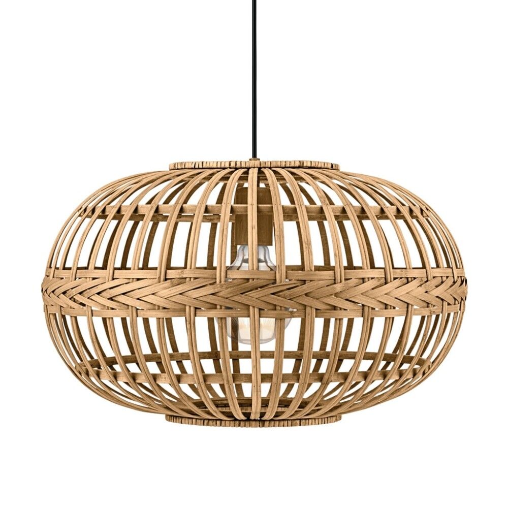 TAKLAMPE EGLO AMSFIELD 38CM BAMBUS