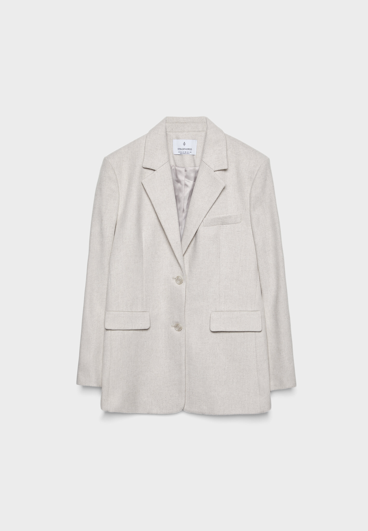 Blazer de tecido pesado