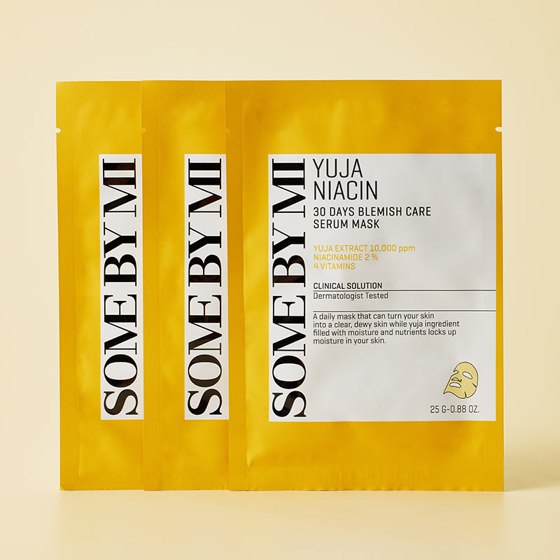 Yuja Niacin 30 Days Blemish Care Serum Mask (Expiring 22/6/2026)